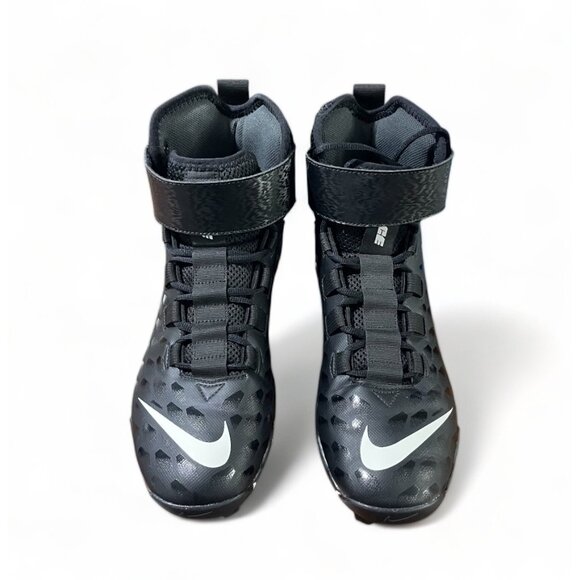 Nike Force Savage Shark 2 Black & White Cleats Mens US 11 - Picture 4 of 10